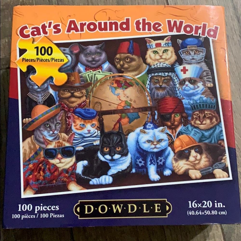 Cats around the world puzzle